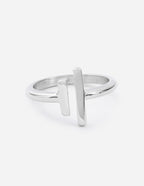 Elevated Faith Silver Ring with Unique Design, Perfect for Christian Jewelry Enthusiasts