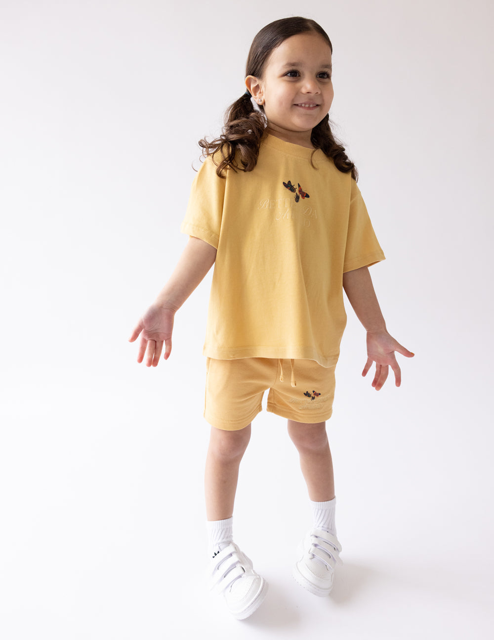 Yellow Kids T-Shirt from Elevated Faith featuring a fun design, perfect for Christian Kids Apparel