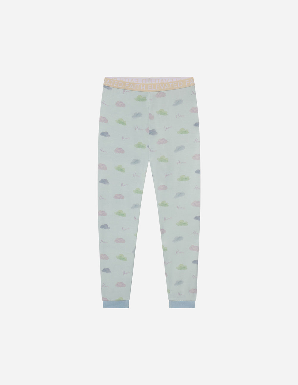 Elevated Faith Kids Pajama Pants in Soft Pastel Colors, Perfect Christian Kids Apparel