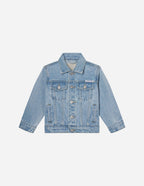 Elevated Faith Kids Denim Jacket for stylish outdoor wear in Christian Kids Apparel