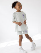 Light Green Elevated Faith Kids T-Shirt with Christian Kids Apparel design for comfortable wear