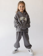 Elevated Faith Kids Sweatpants in Grey, perfect addition to Christian Kids Apparel for comfort and style