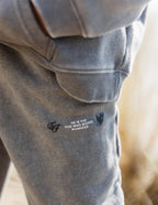 Elevated Faith Kids Sweatpants featuring inspirational quote in Christian Kids Apparel design