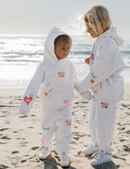 Elevated Faith Christian Kids Apparel Sweatpants in Grey, perfect for playtime at the beach