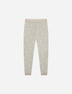 Elevated Faith Kids Pajama Pants in light gray with bird patterns, perfect Christian Kids Apparel