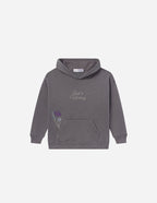 Gray Kids Hoodie by Elevated Faith featuring embroidered design, perfect for Christian Kids Apparel