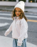 Elevated Faith Kids Jacket in Light Pink, perfect for Christian Kids Apparel with a stylish design
