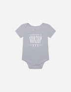 Elevated Faith Christian Kids Apparel Onesie with I Was Made to Worship Design