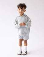Soft Light Gray Kids Hoodie by Elevated Faith, perfect for Christian Kids Apparel