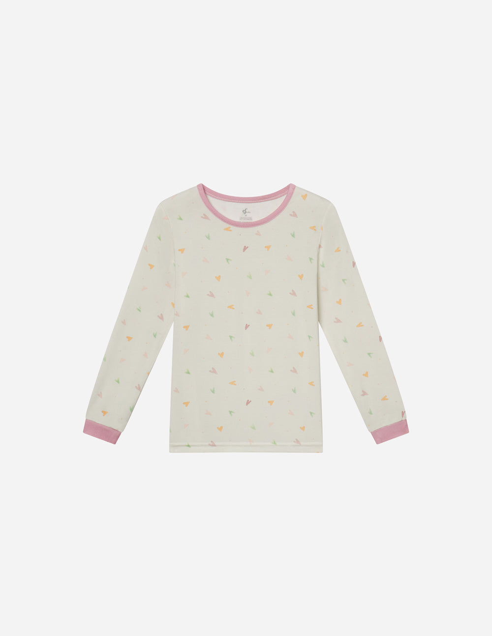 Elevated Faith Kids Pajama Top in Soft Fabric with Colorful Butterfly Print for Christian Kids Apparel