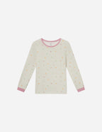 Elevated Faith Kids Pajama Top in Soft Fabric with Colorful Butterfly Print for Christian Kids Apparel