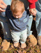 Cozy Elevated Faith Kids Jacket for toddlers featuring Christian Kids Apparel design and zip collar