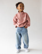 Elevated Faith Kids Jacket in Soft Pink, Perfect for Christian Kids Apparel and Everyday Wear