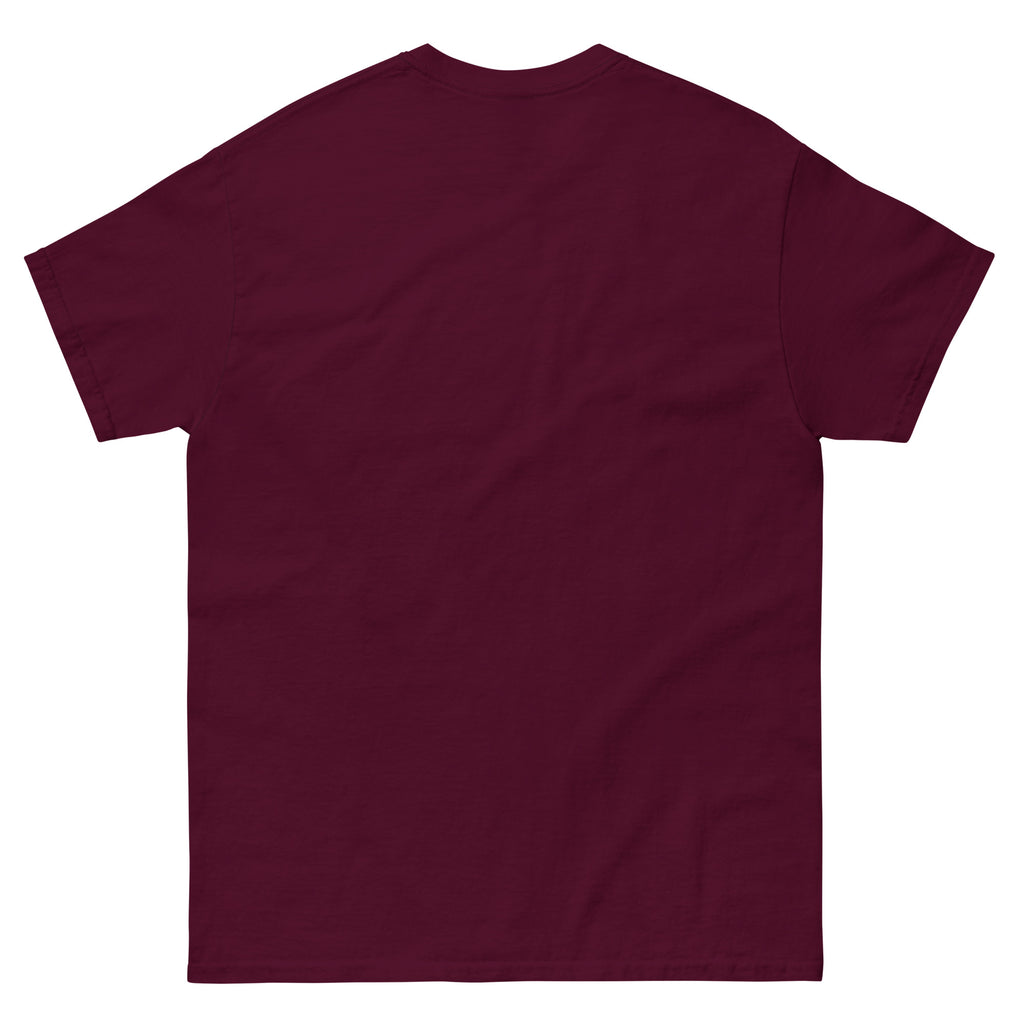 Maroon Christian T-shirt from RepThe1 Apparel and Accessories with a simple back design