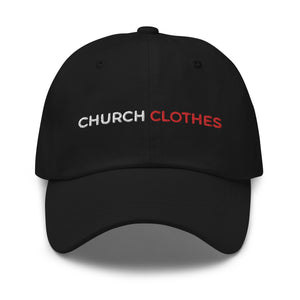 Church Clothes Embroidered Dad hat, Lecrae, CC4