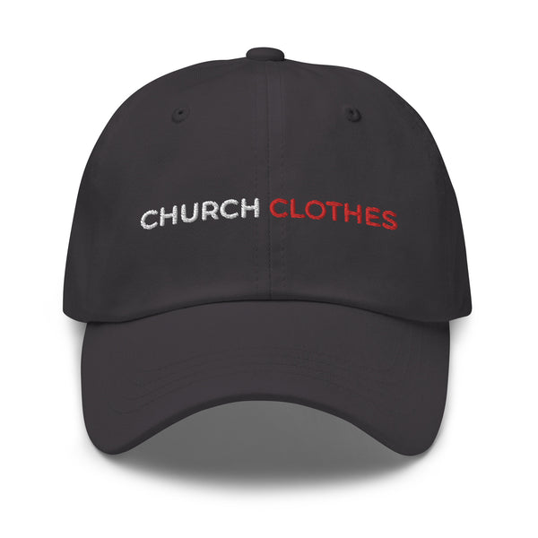 Church Clothes Embroidered Dad hat, Lecrae, CC4