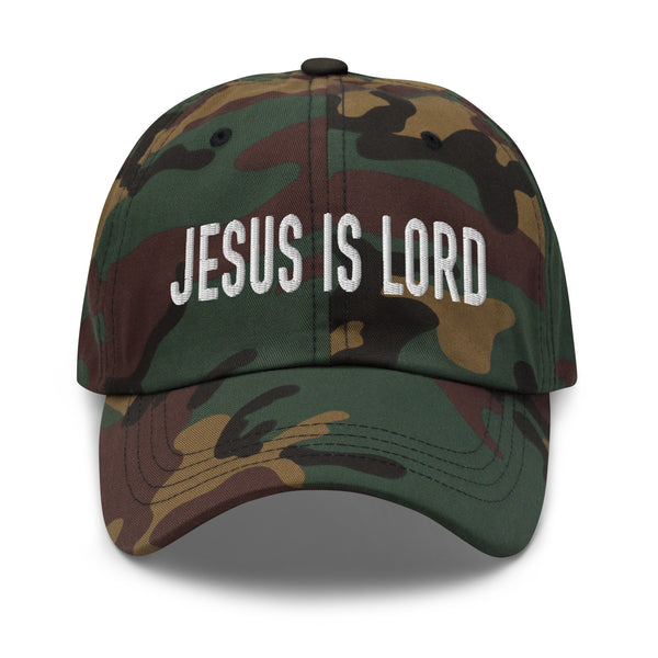 Jesus Is Lord Embroidered Dad hat