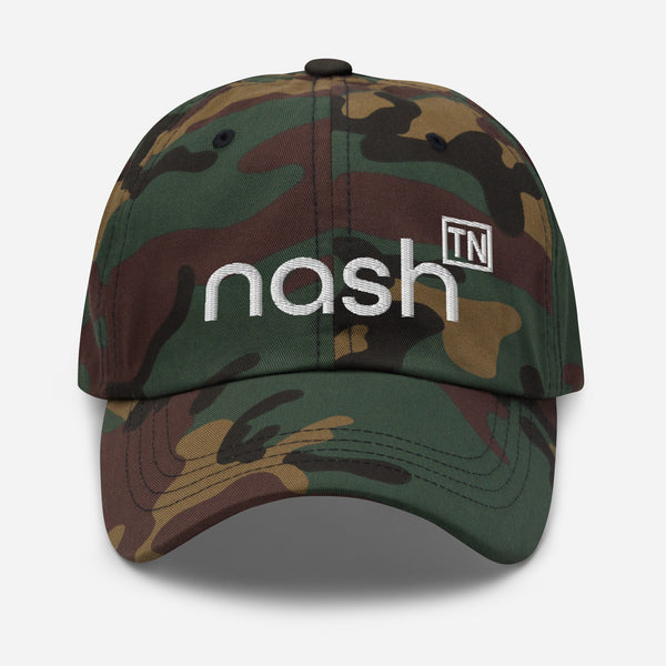 Nash TN Embroidered Dad hat, Boxed, Nashville, Tennessee, Nash Hat