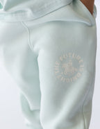 Light Blue Elevated Faith Kids Sweatpants featuring inspirational print, perfect for Christian Kids Apparel