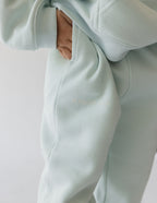 Elevated Faith Kids Sweatpant in Soft Mint Color with Side Pocket for Christian Kids Apparel