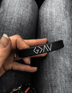 Elevated Faith Christian Jewelry Bracelet in black with a simple design, perfect for everyday wear