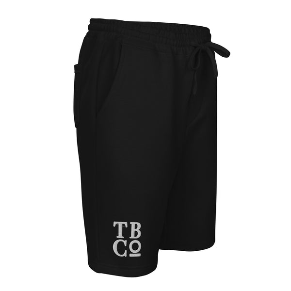 TBCo Embroidered Men's fleece shorts, The Belonging Company