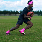 Pink Cleat Covers (Spats)