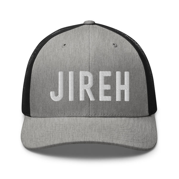 JIREH 3d Puff Embroidered Trucker Cap