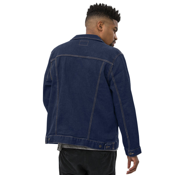 God Is Good Embroidered Unisex denim jacket, Christian Jacket