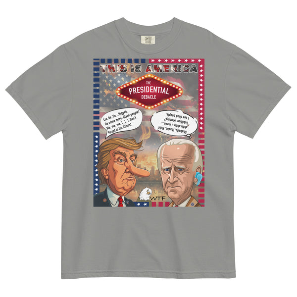 The Presidential Debacle Unisex garment-dyed heavyweight t-shirt