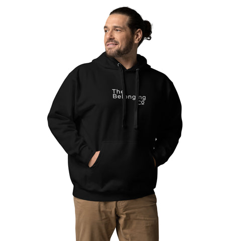 The Belonging Co Embroidered Unisex Hoodie, Belonging Company