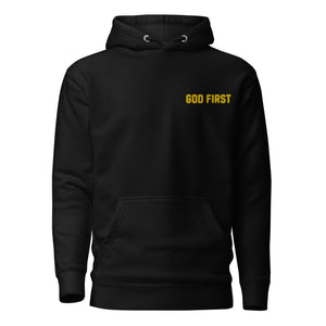 God First y Embroidered Unisex Hoodie