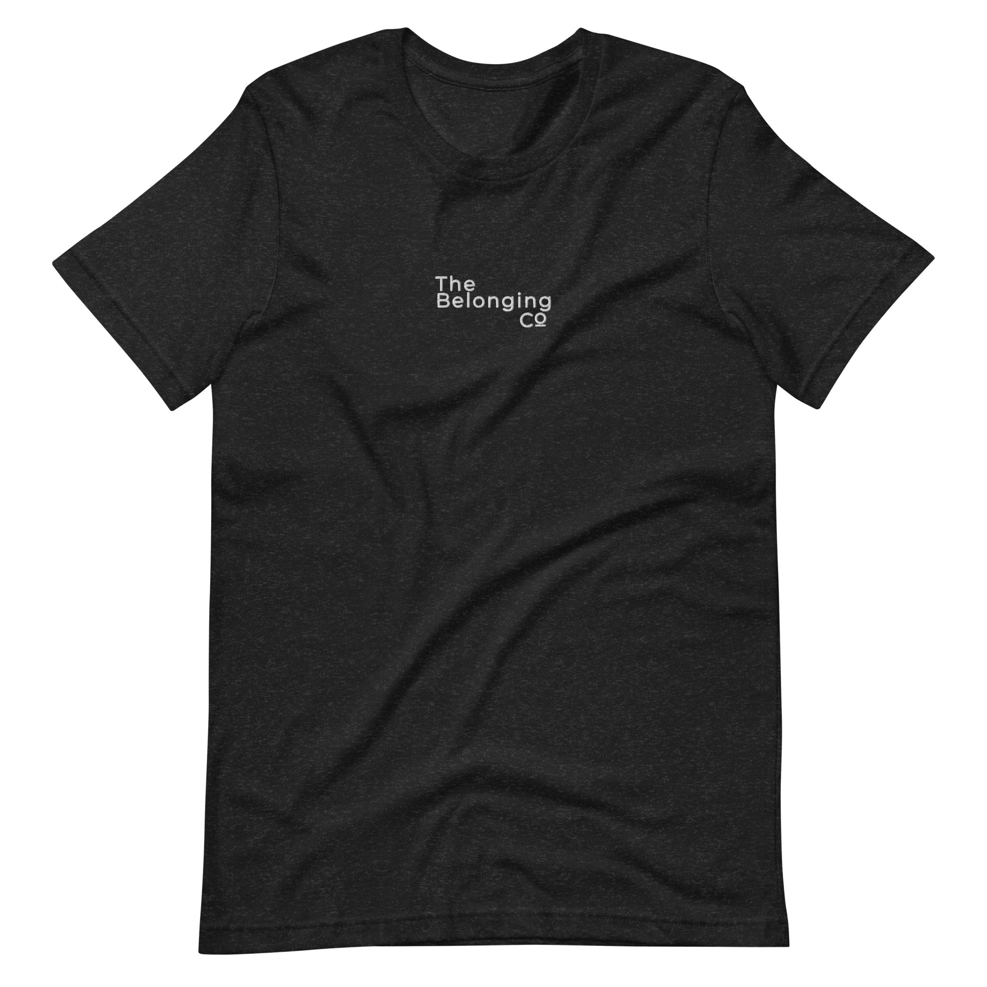 The Belonging Co Embroidered Unisex t-shirt, The Belonging Company
