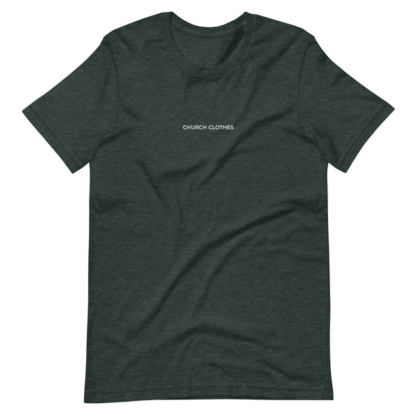Church Clothes Embroidered Unisex t-shirt, CC4, Lecrae