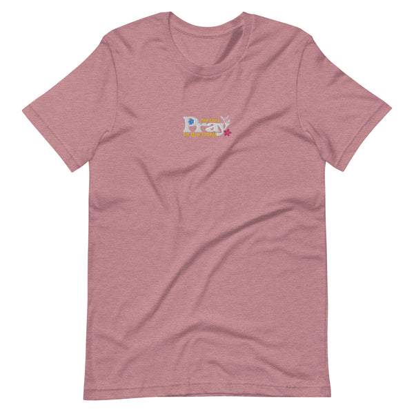 How Can I Pray For You Embroidered Unisex t-shirt, Bella Canvas, Christian Shirt