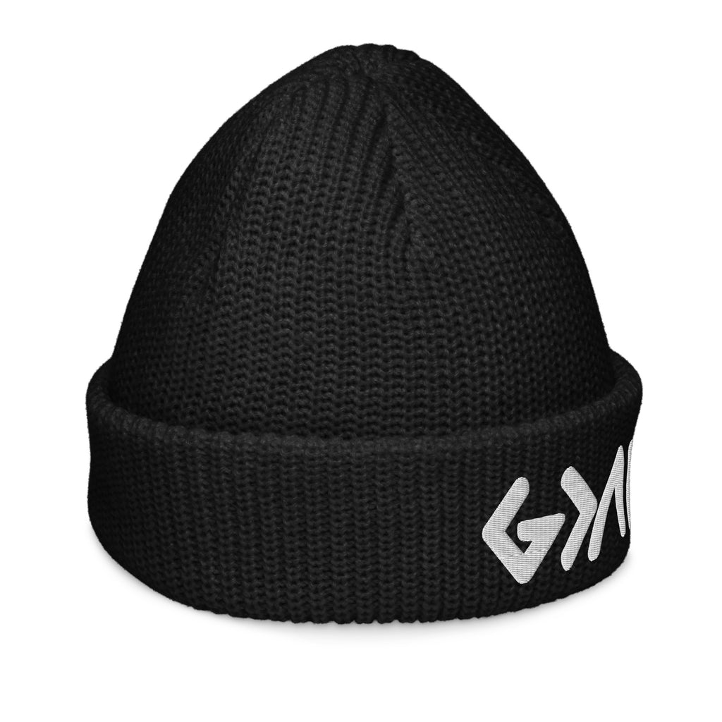 Rep The One Christian Beanie in Black with Stylish Knit Design and Comfortable Fit