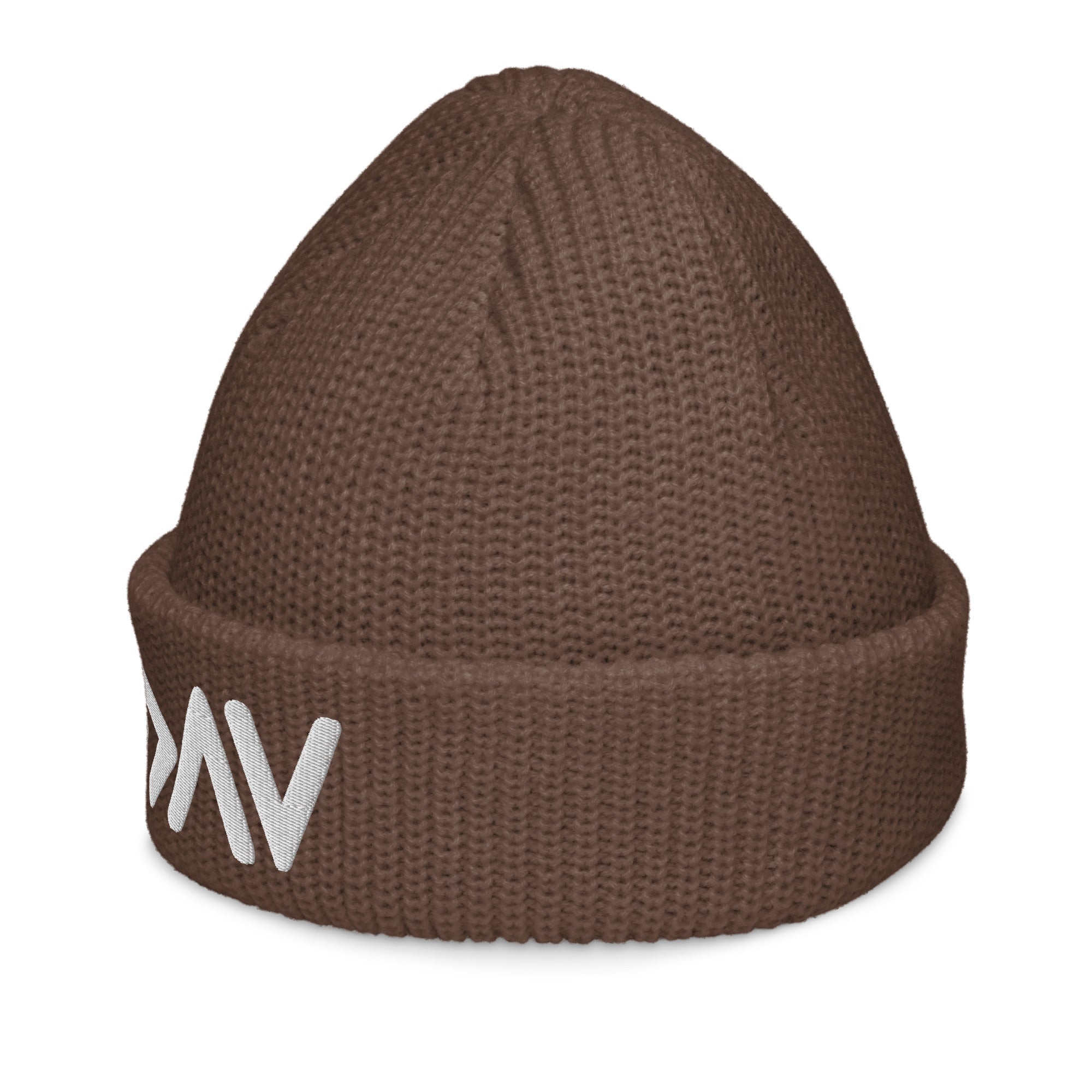 Brown Rep The One Christian Beanie with a cozy knit design for warmth and style