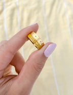 Elevated Faith Christian Jewelry Ring in Gold with Star Design for Everyday Wear