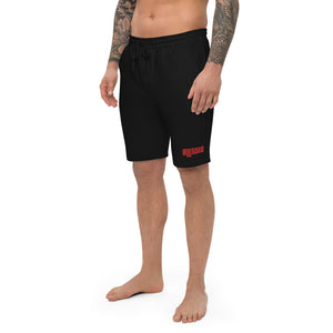 Blessed r/ Embroidered Men's fleece shorts