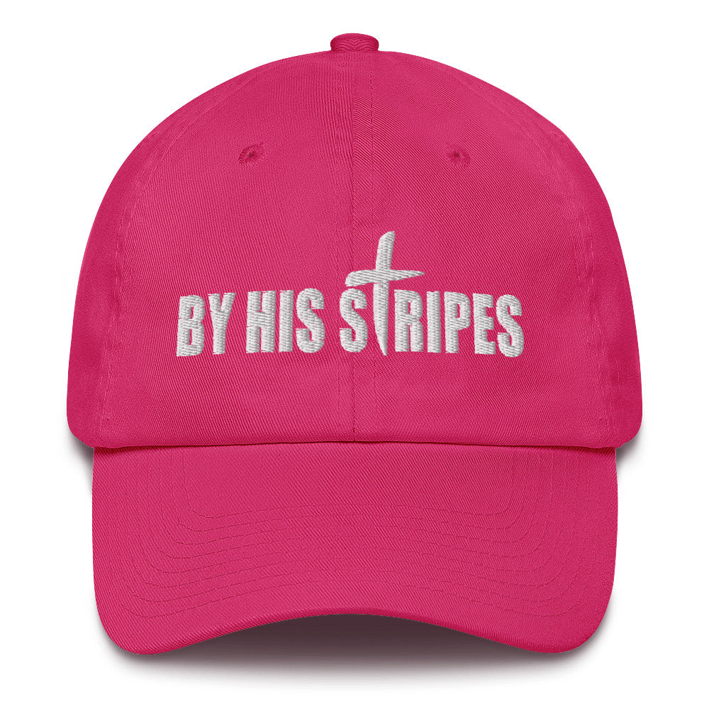 By His Stripes Cotton Cap Christian Hat