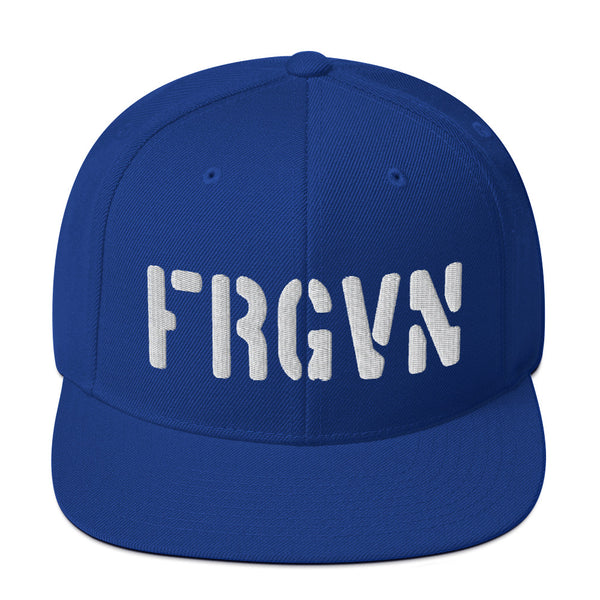 FRGVN Snapback Hat 3D Puff Embroidered Print - Christian Hat