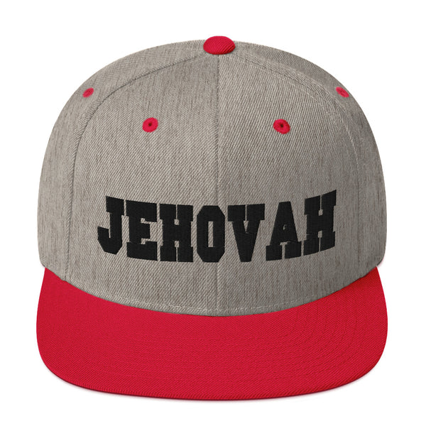 Jehovah (B) Snapback Hat - Christian Hat