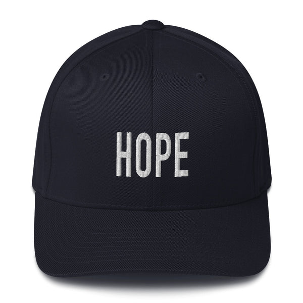 Hope Structured Twill Christian Hat 3D Puff Print