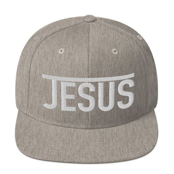 Jesus Snapback Christian Hat 3D Puff Print