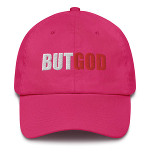 But God Cotton Cap 3D Puff Print - Christian Hat