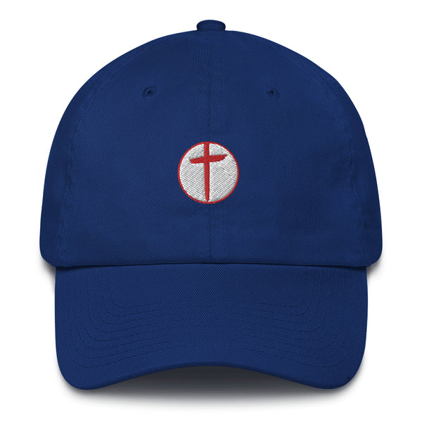Circled Cross Cotton Christian Hat