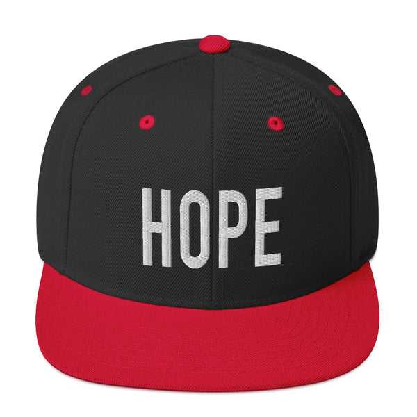Hope Snapback Christian Hat 3D Puff Print