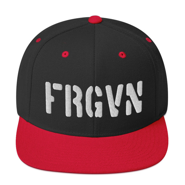 FRGVN Snapback Hat 3D Puff Embroidered Print - Christian Hat