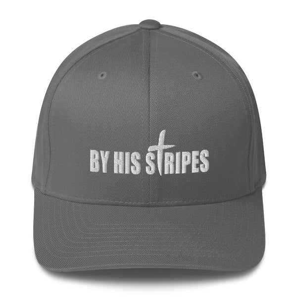 By His Stripes Structured Twill Cap Christian Hat