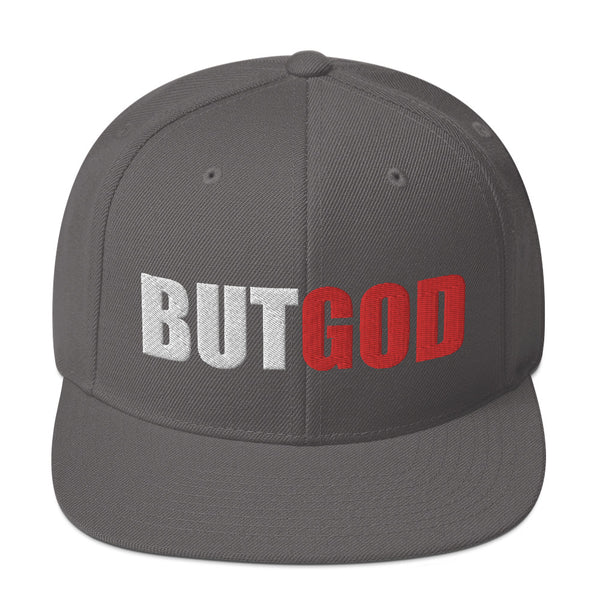 But God Snapback Embroidered Hat - Christian Hat